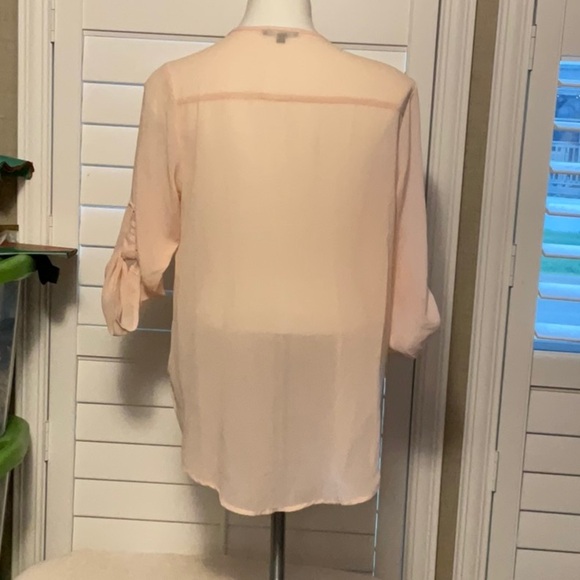 Papermoon Sheer Blouse - Soft Pink - Picture 3 of 7